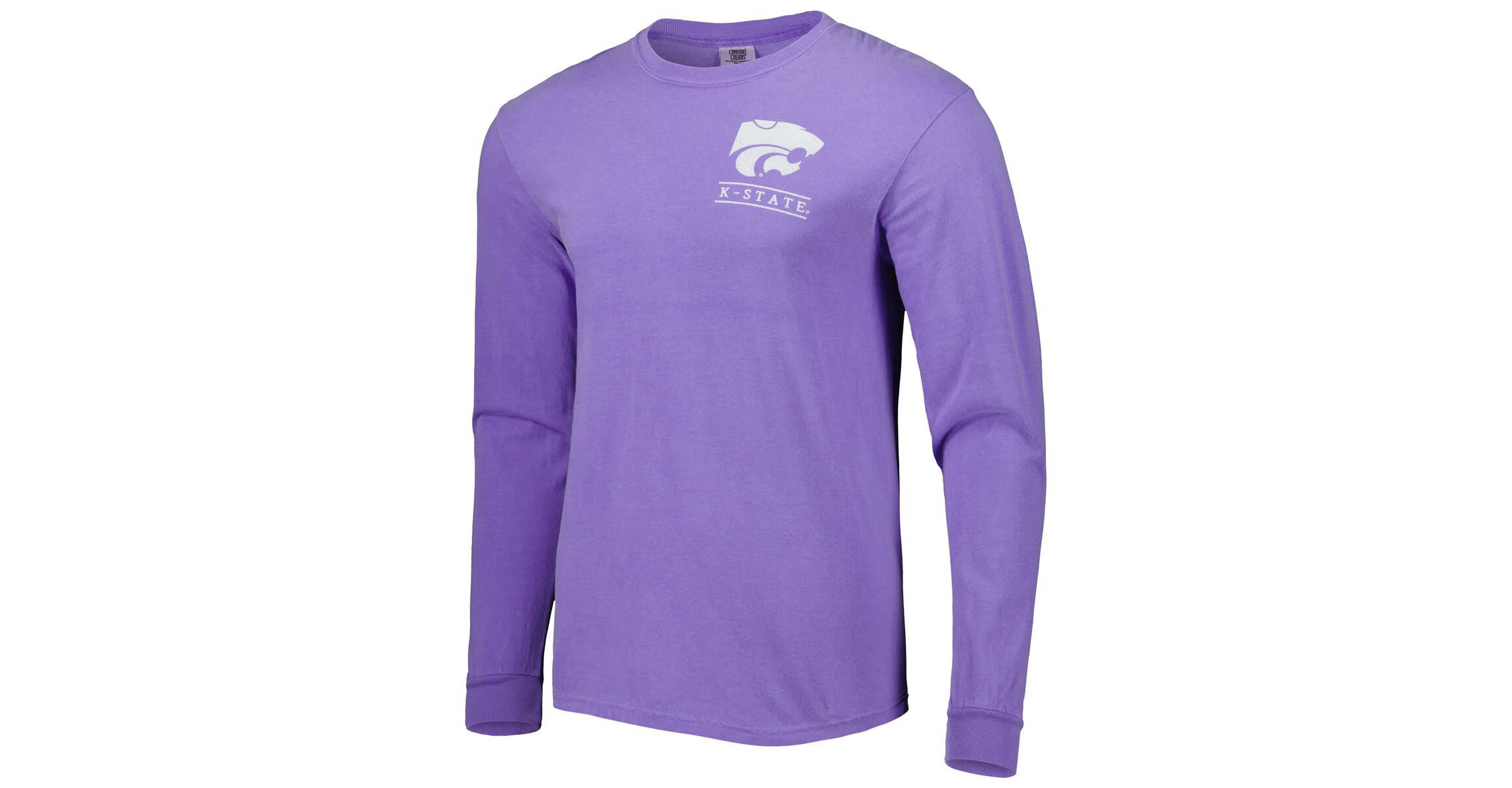 NCAA Kansas State Wildcats Circle Campus Scene Long Sleeve T-Shirt