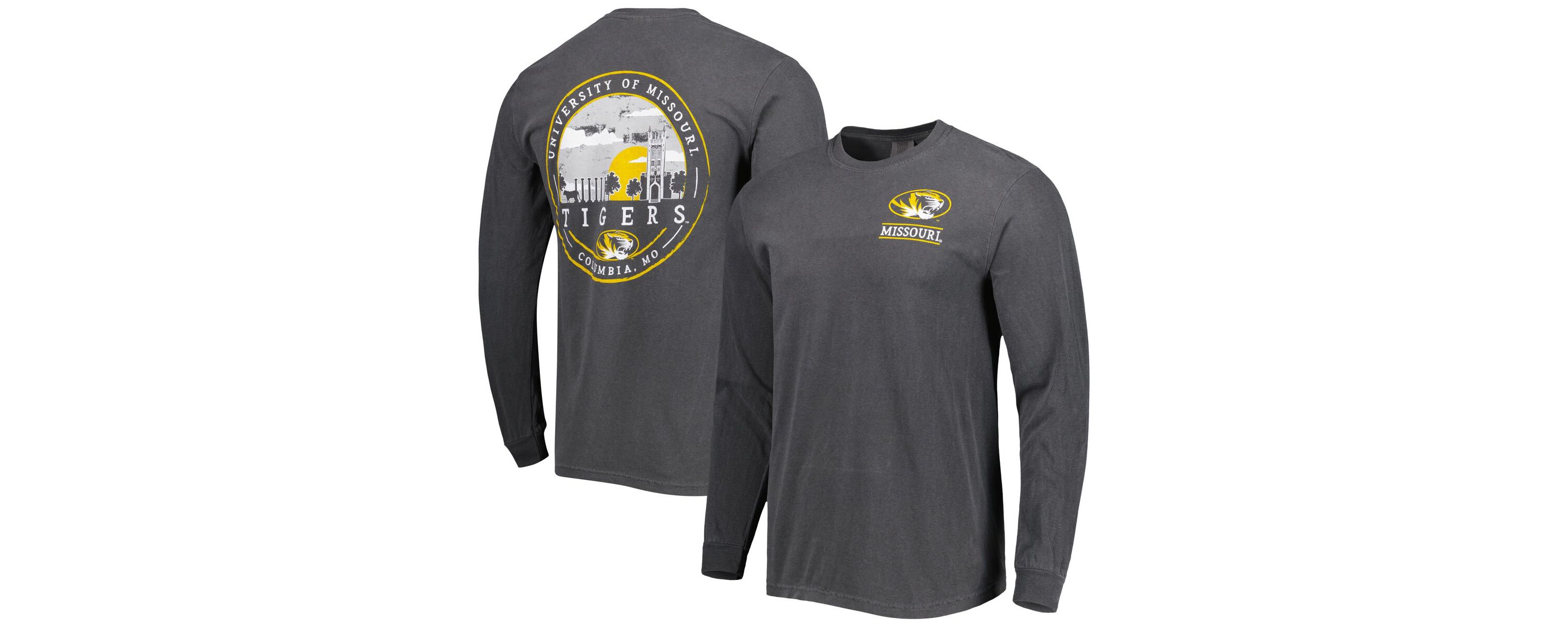 NCAA Missouri Tigers Circle Campus Scene Long Sleeve T-Shirt