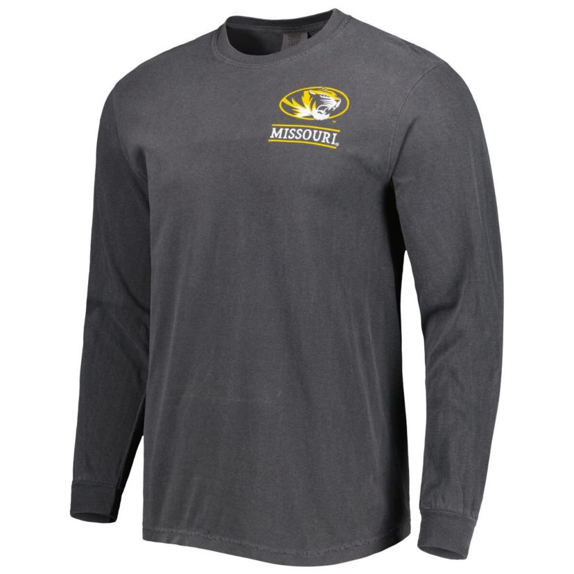NCAA Missouri Tigers Circle Campus Scene Long Sleeve T-Shirt