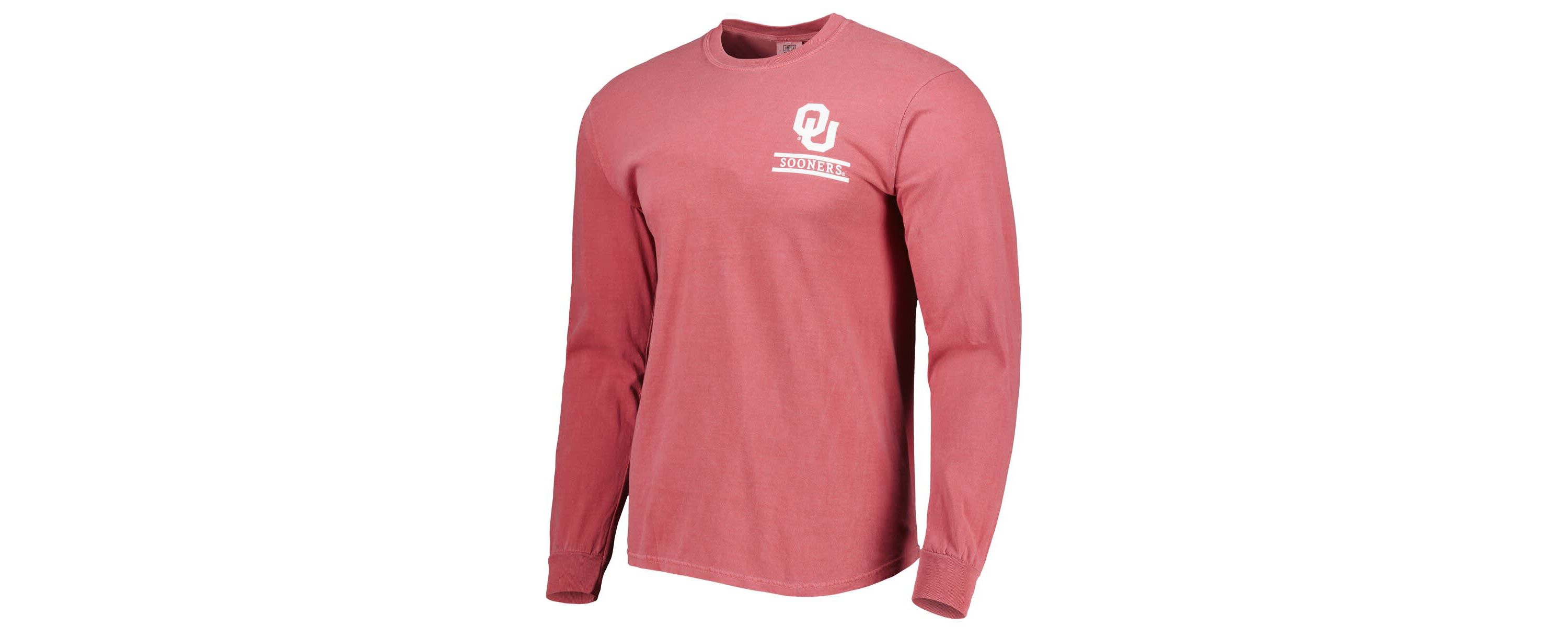 NCAA Oklahoma Sooners Circle Campus Scene Long Sleeve T-Shirt