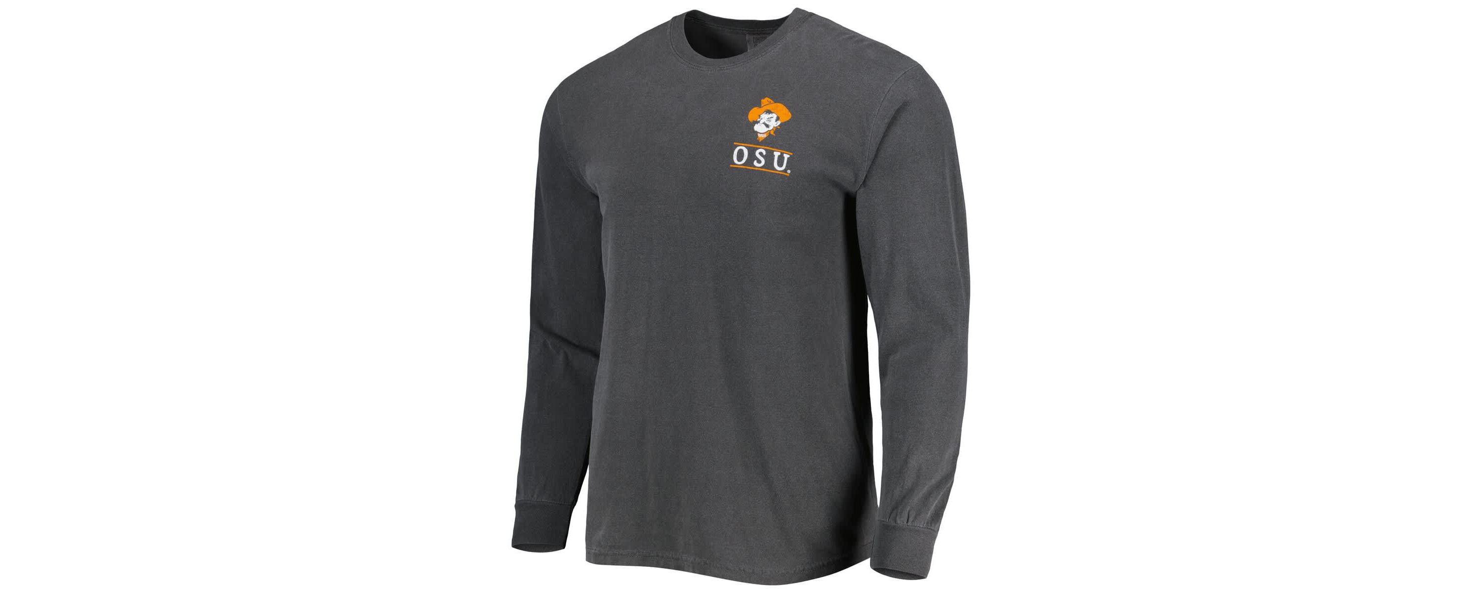 NCAA Oklahoma State Cowboys Circle Campus Scene Long Sleeve T-Shirt