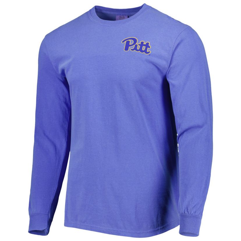 NCAA Pitt Panthers Circle Campus Scene Long Sleeve T-Shirt