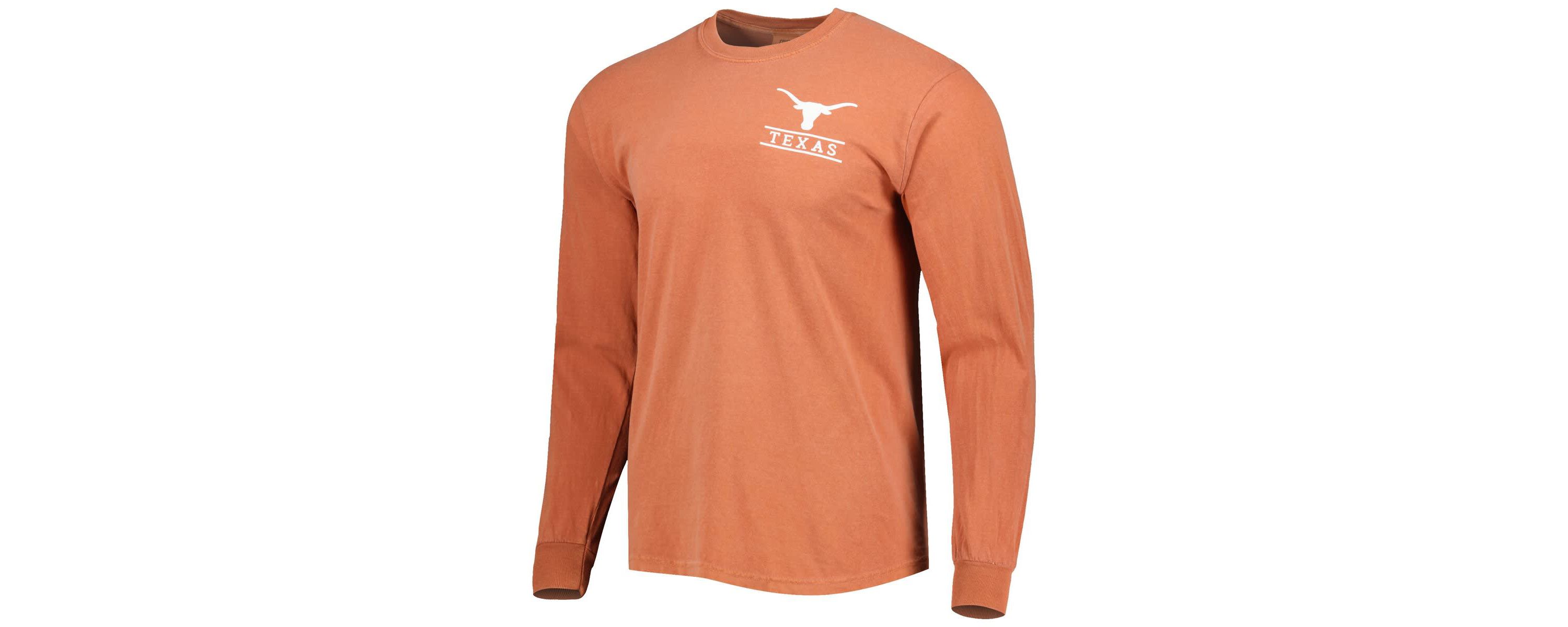 NCAA Texas Texas Longhorns Circle Campus Scene Long Sleeve T-Shirt