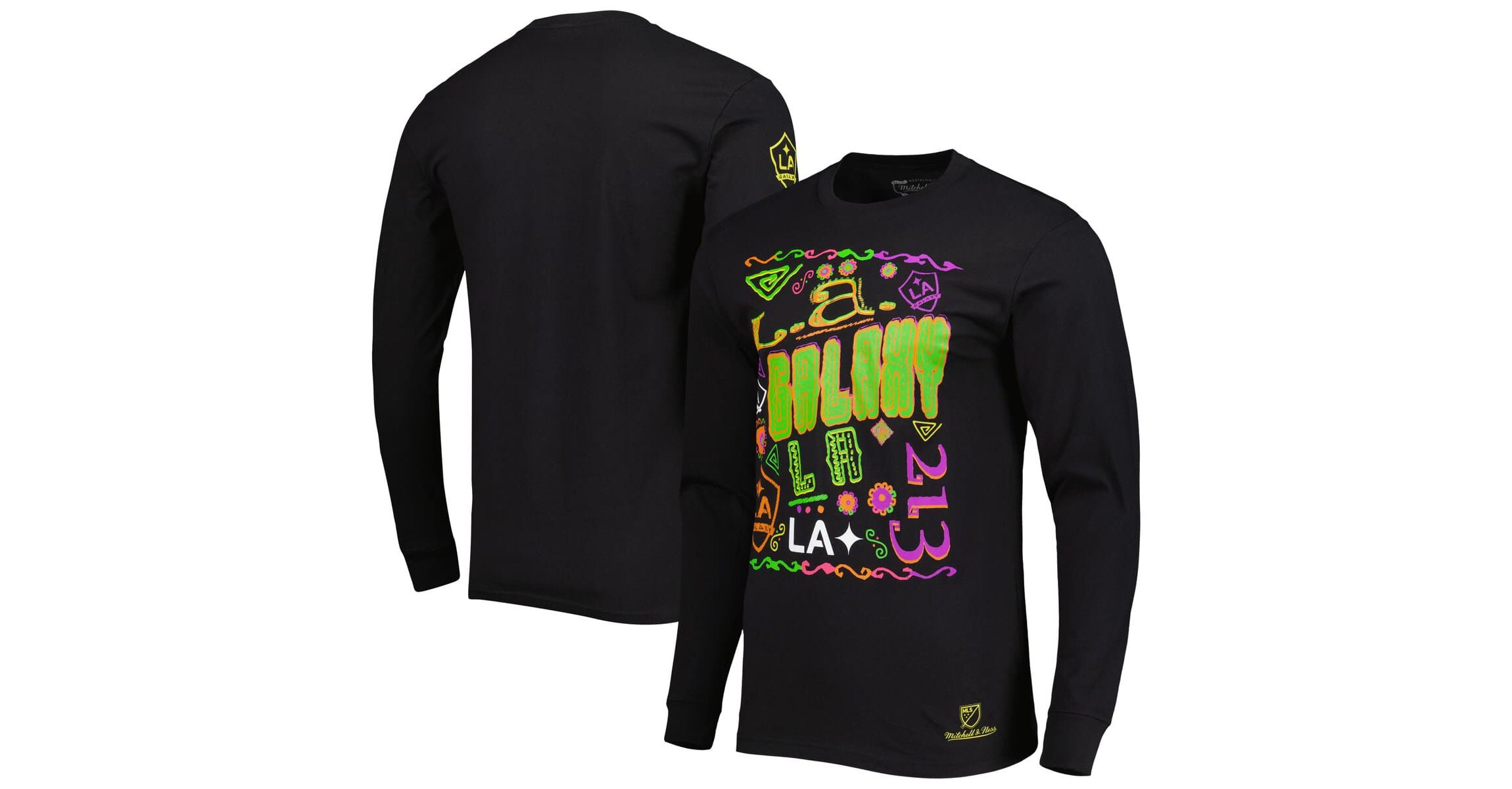 MLS LA Galaxy Papel Picado Long Sleeve T-Shirt