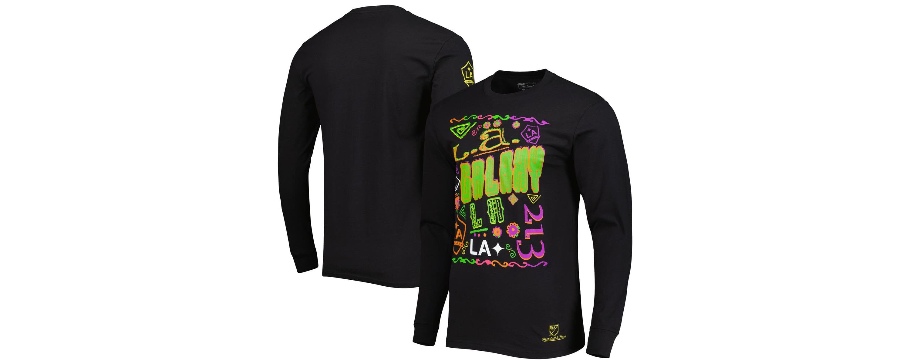 MLS LA Galaxy Papel Picado Long Sleeve T-Shirt