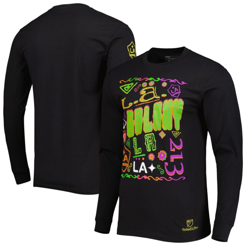 MLS LA Galaxy Papel Picado Long Sleeve T-Shirt
