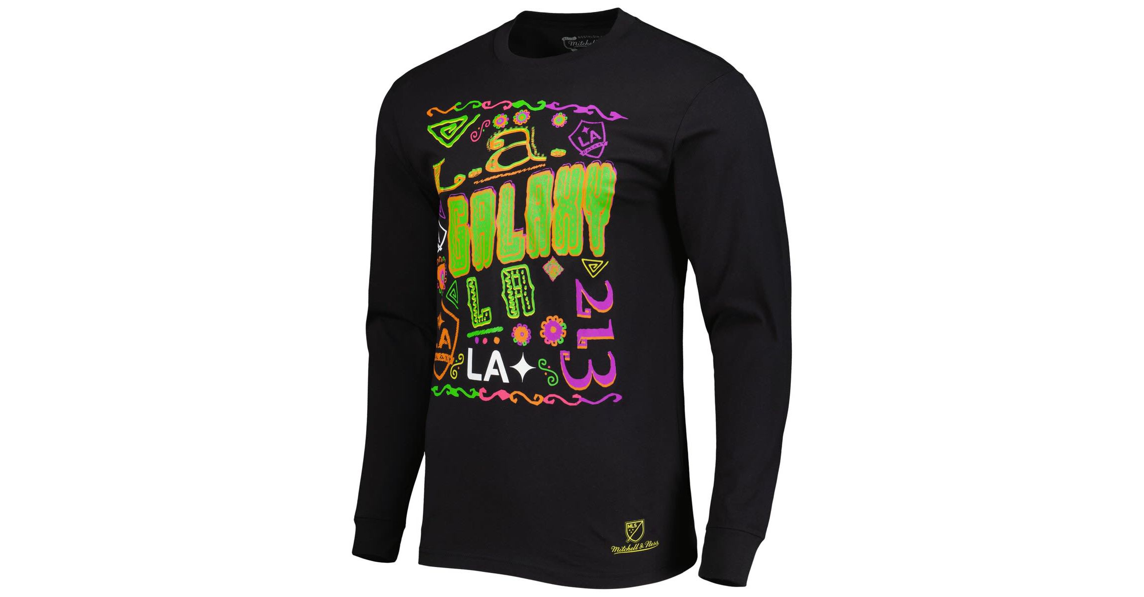 MLS LA Galaxy Papel Picado Long Sleeve T-Shirt