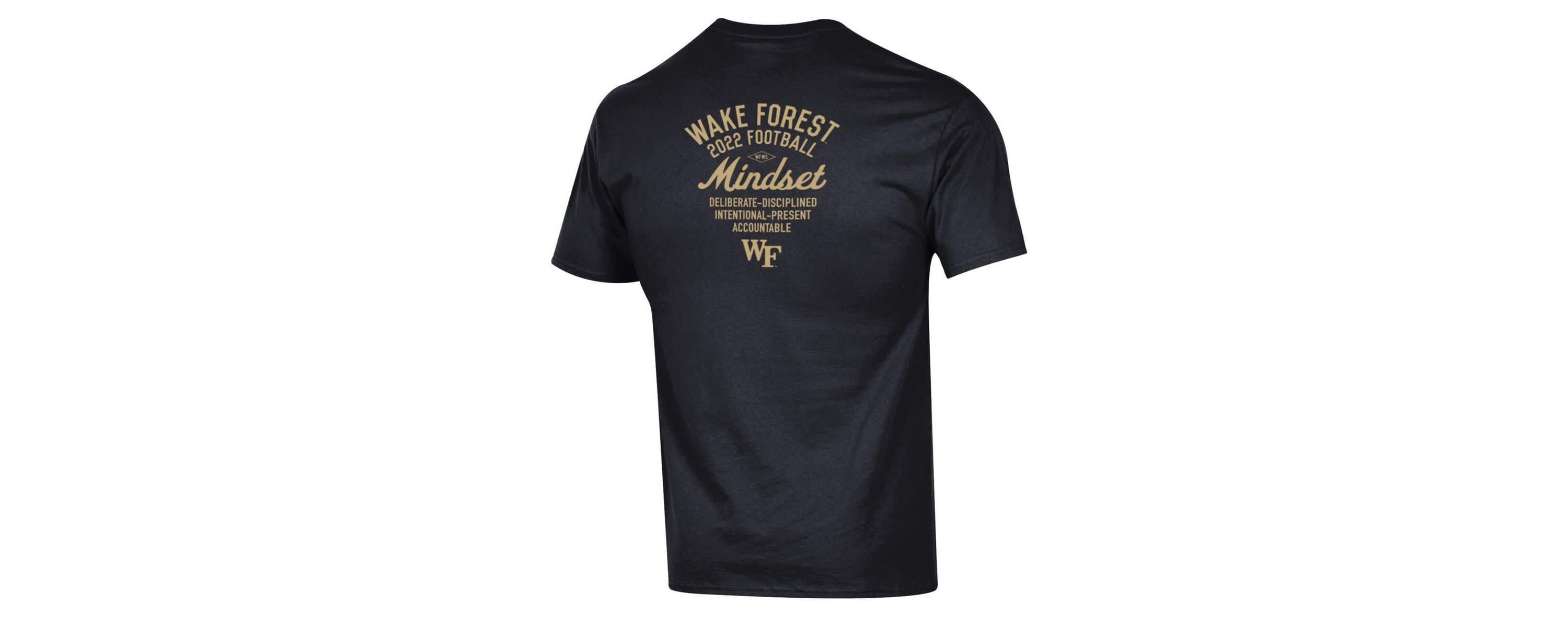 NCAA Wake Forest Demon Deacons 2022 Football Walk the Walk T-Shirt