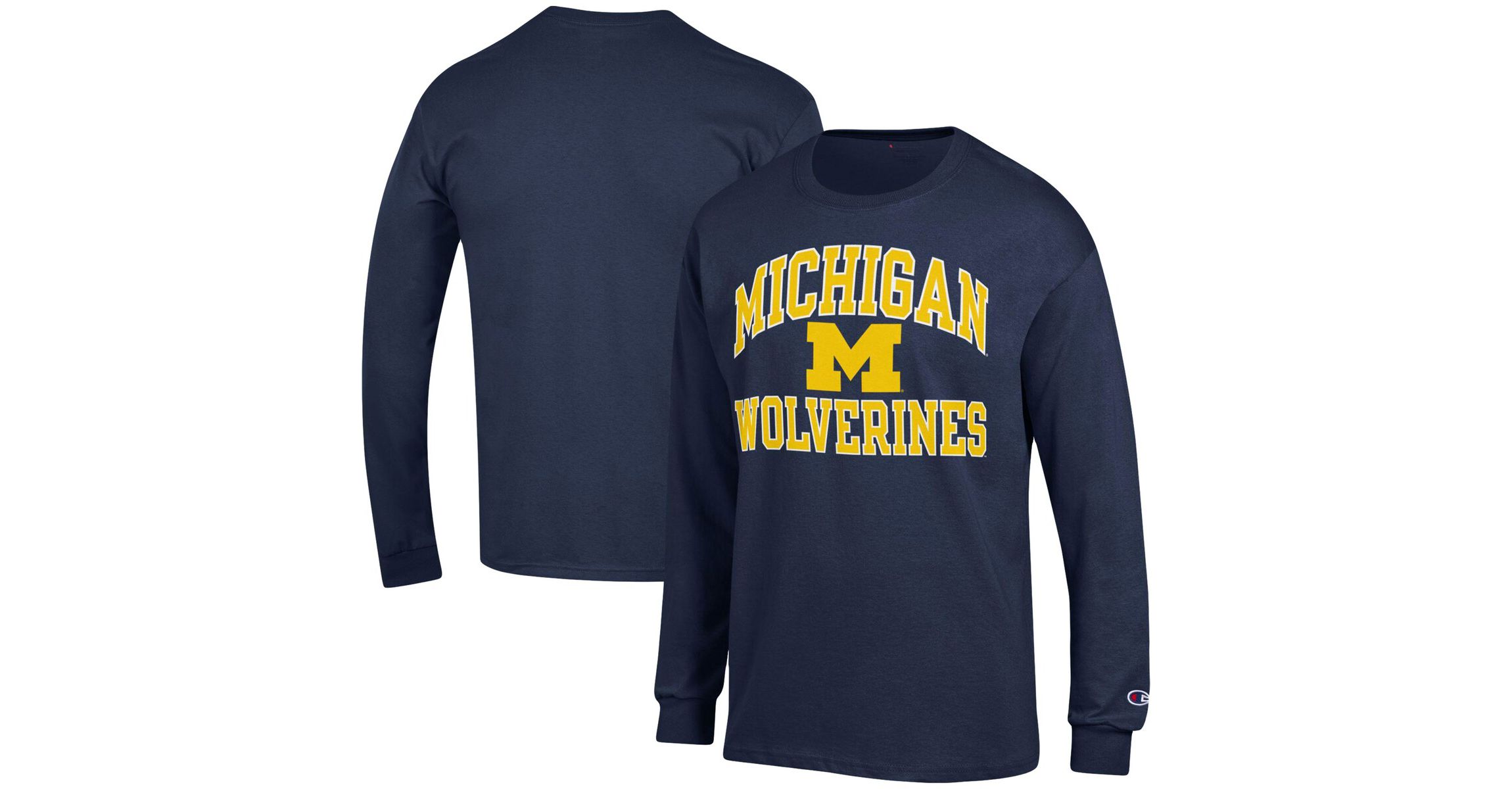 NCAA Michigan Wolverines High Motor Long Sleeve T-Shirt