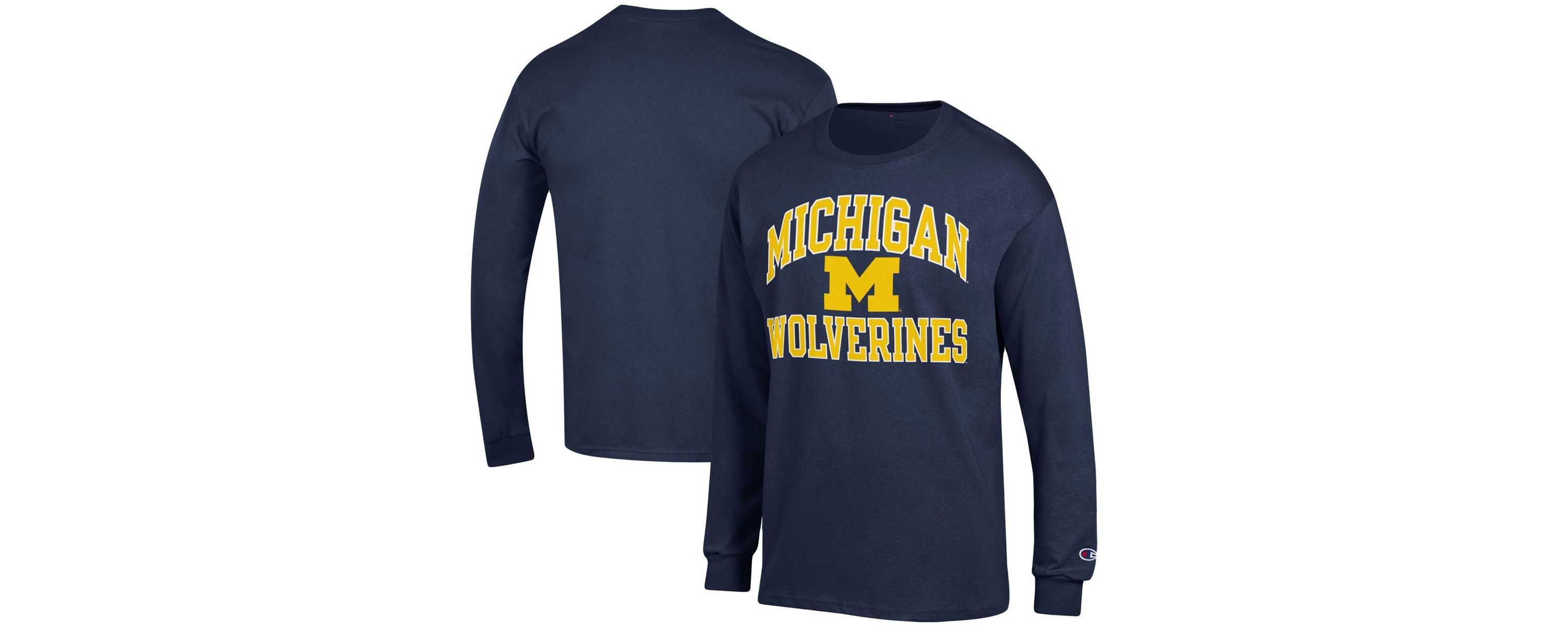 NCAA Michigan Wolverines High Motor Long Sleeve T-Shirt