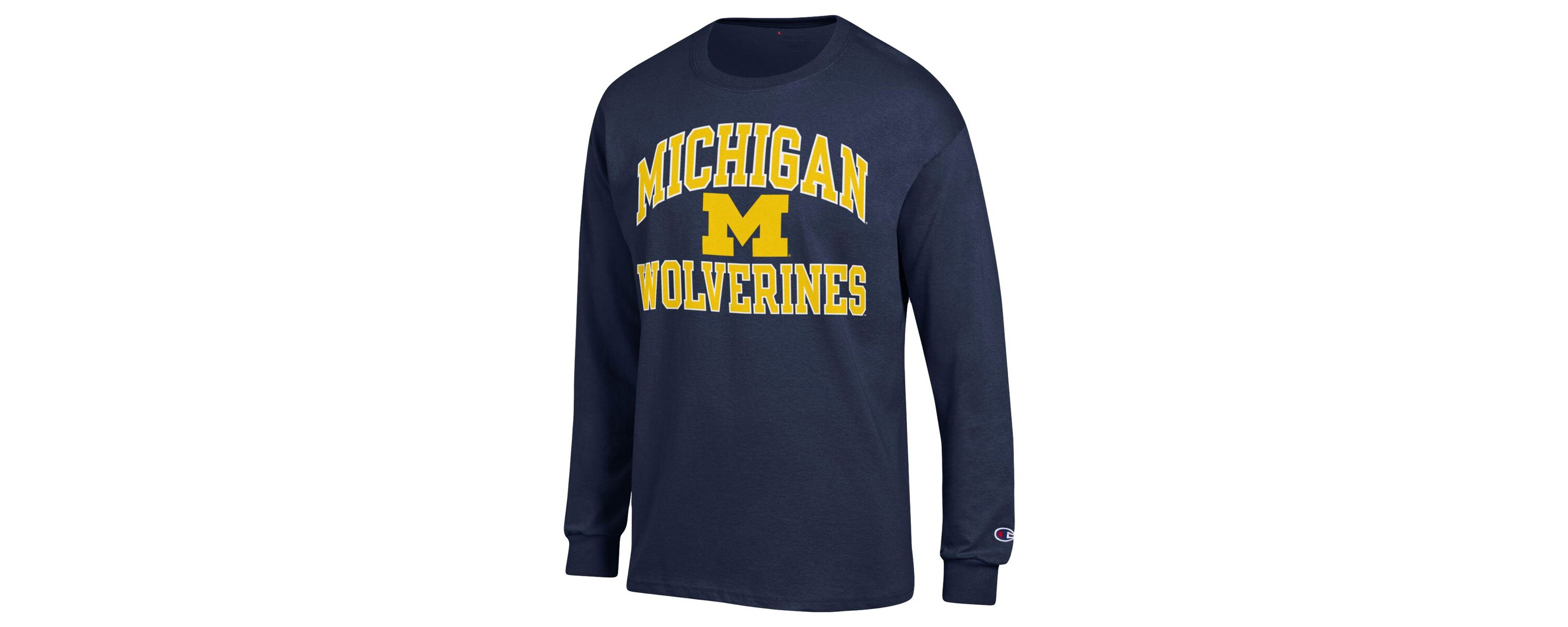 NCAA Michigan Wolverines High Motor Long Sleeve T-Shirt