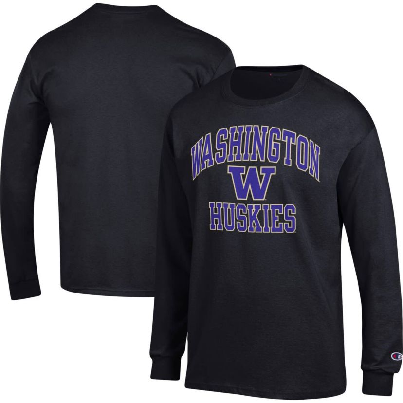 NCAA Washington Huskies High Motor Long Sleeve T-Shirt