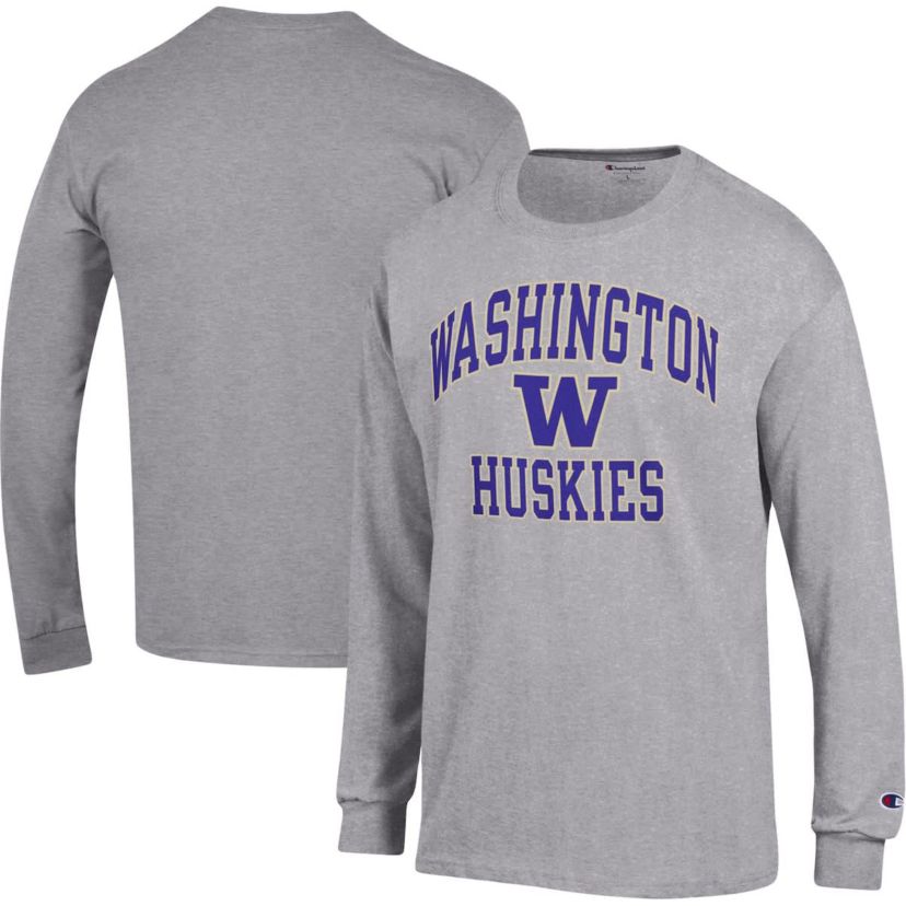 NCAA Washington Huskies High Motor Long Sleeve T-Shirt