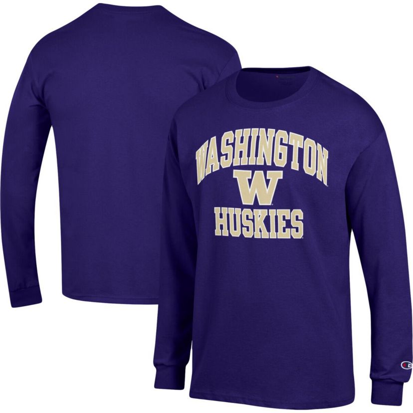 NCAA Washington Huskies High Motor Long Sleeve T-Shirt