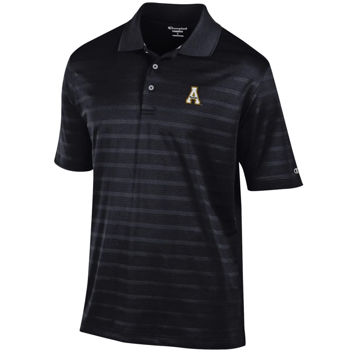 NCAA Appalachian State Mountaineers Relaxed Fit Textured Solid Polo