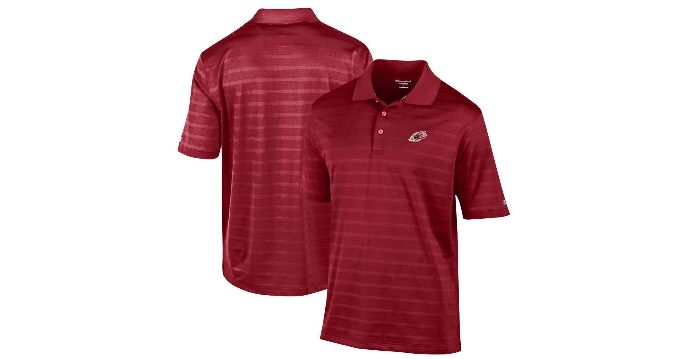 NCAA Elon Phoenix Textured Solid Polo