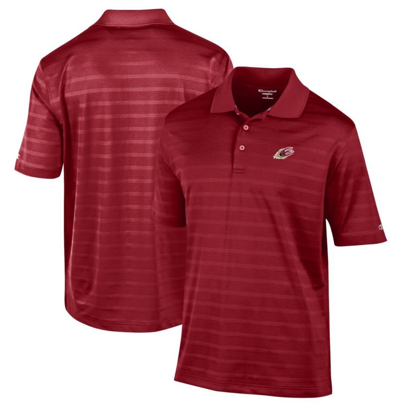 NCAA Elon Phoenix Textured Solid Polo