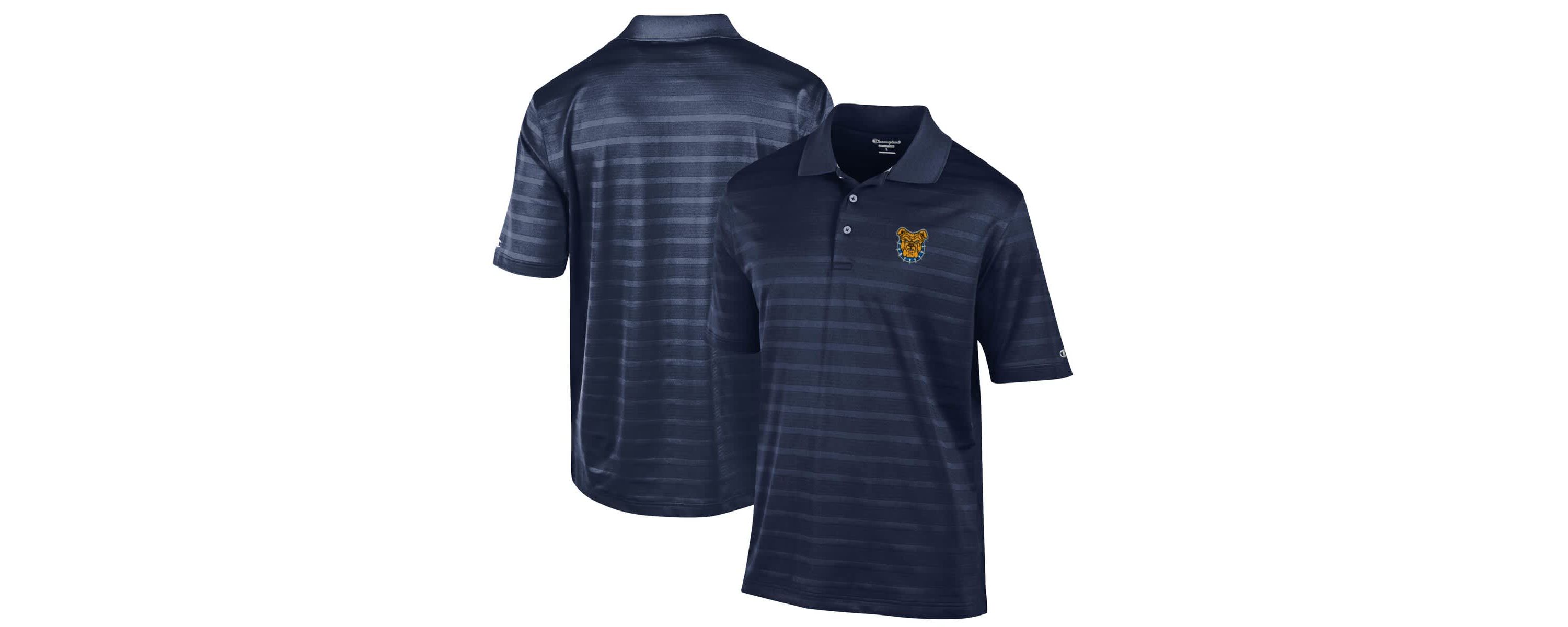 NC A&T Aggies NCAA North Carolina A&T Aggies Textured Solid Polo