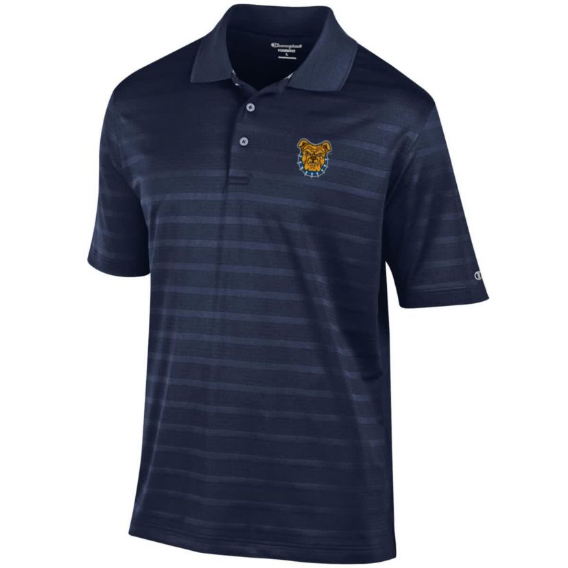 NC A&T Aggies NCAA North Carolina A&T Aggies Textured Solid Polo