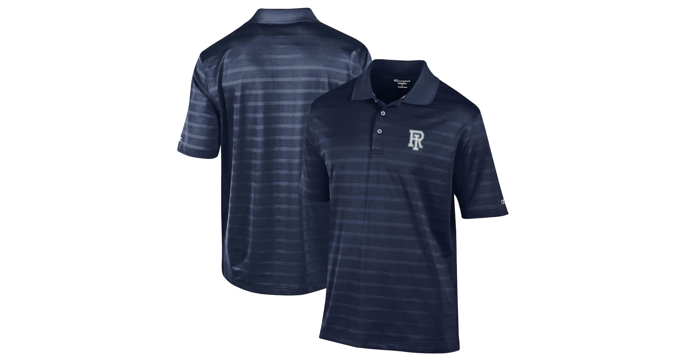 NCAA Rhode Island Rams Textured Solid Polo