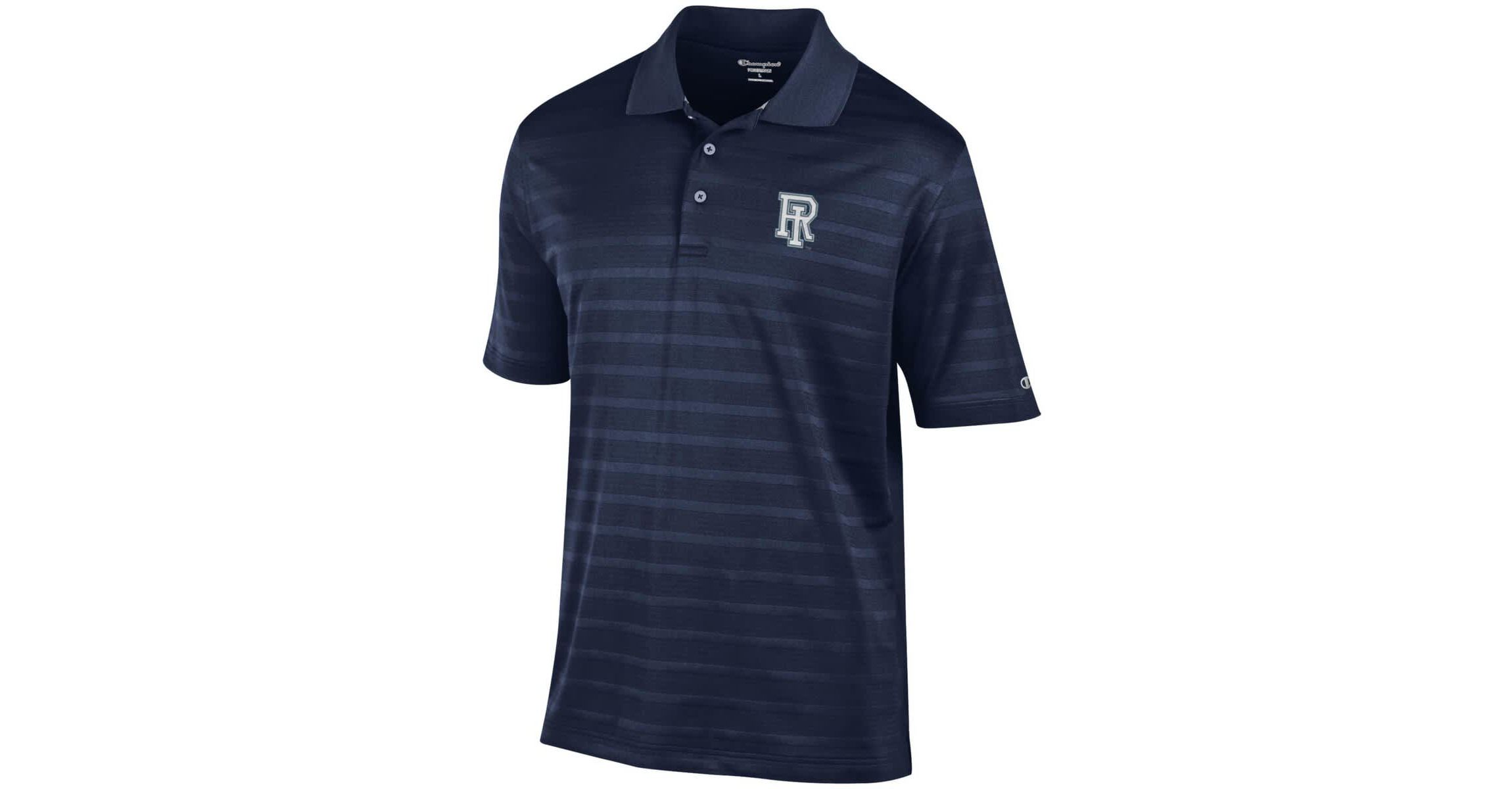NCAA Rhode Island Rams Textured Solid Polo