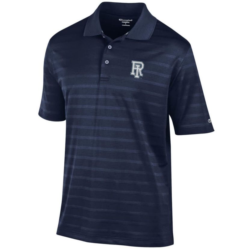NCAA Rhode Island Rams Textured Solid Polo