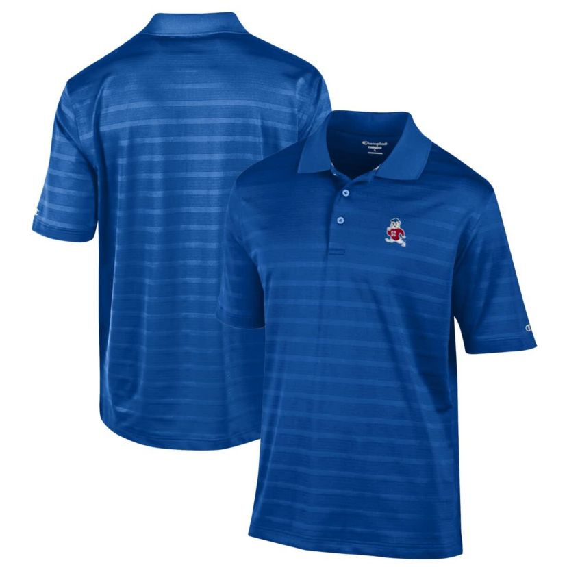 SC State Bulldogs NCAA South Carolina State Bulldogs Textured Solid Polo