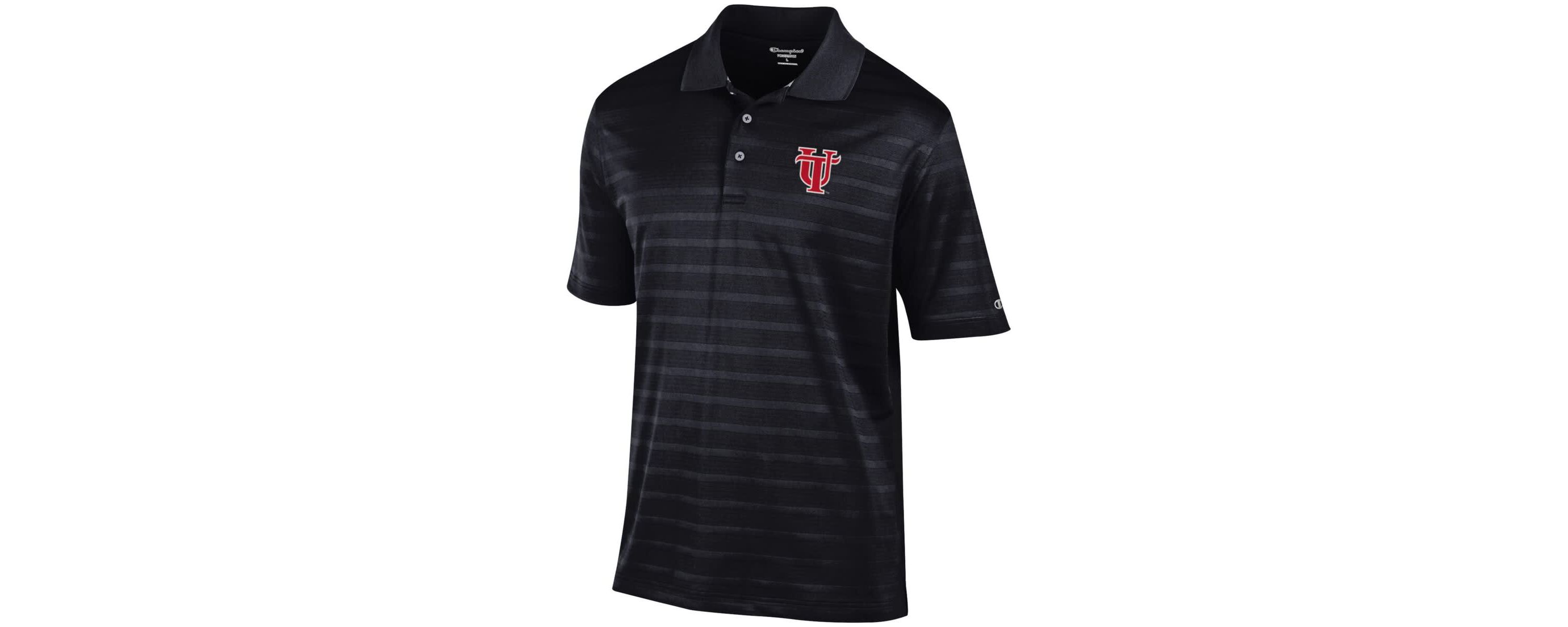 NCAA University of Tampa Spartans Textured Solid Polo