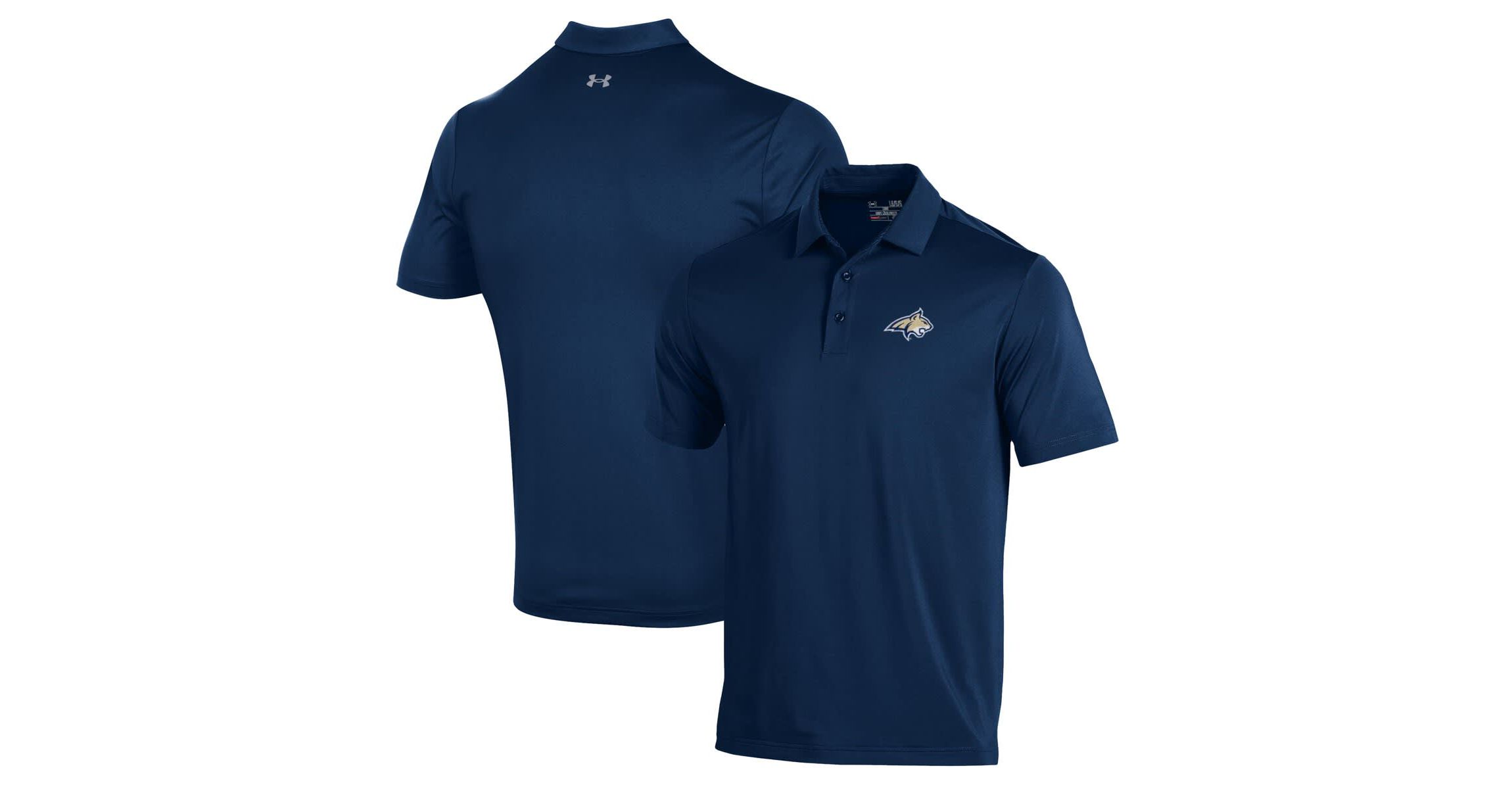 NCAA Under Armour Montana State Bobcats Performance Polo