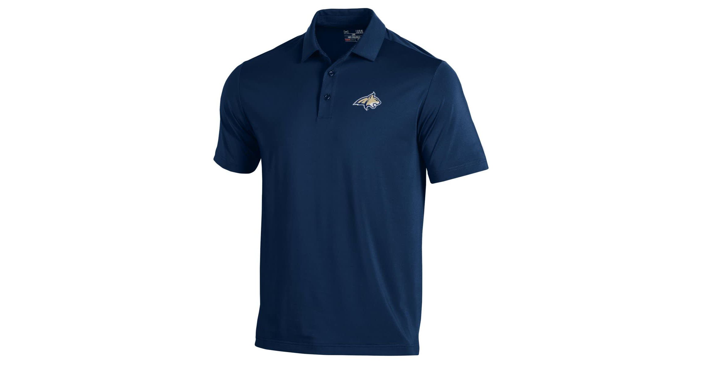 NCAA Under Armour Montana State Bobcats Performance Polo