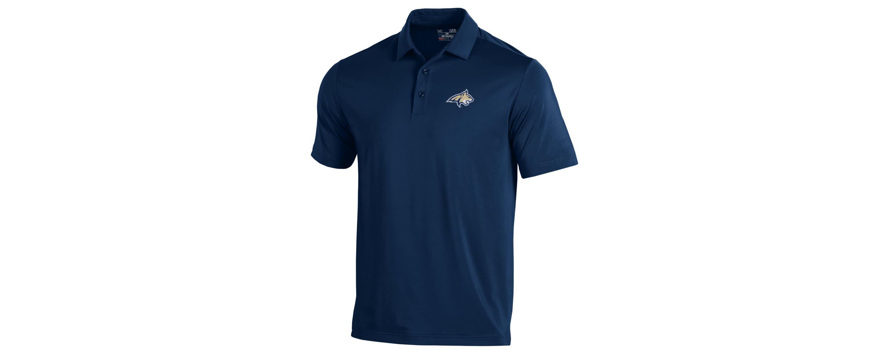 NCAA Under Armour Montana State Bobcats Performance Polo