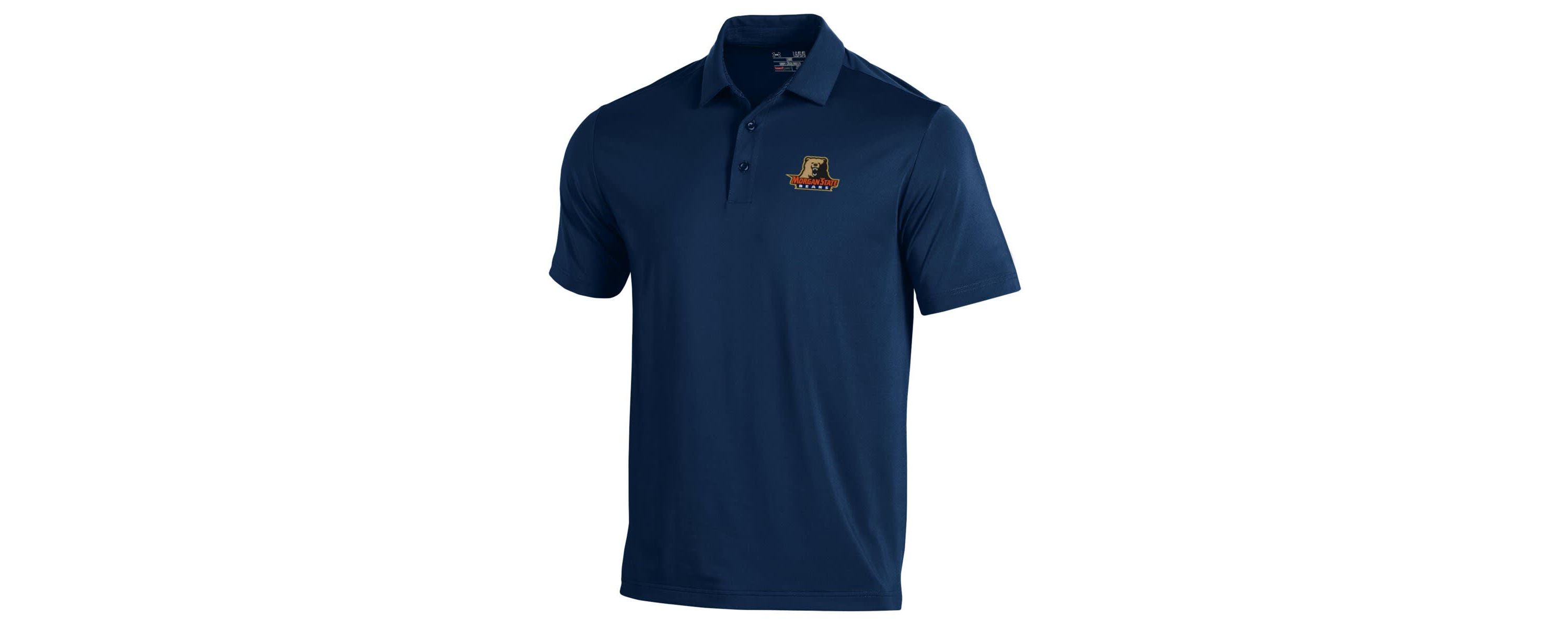 NCAA Under Armour Morgan State Bears Performance Polo