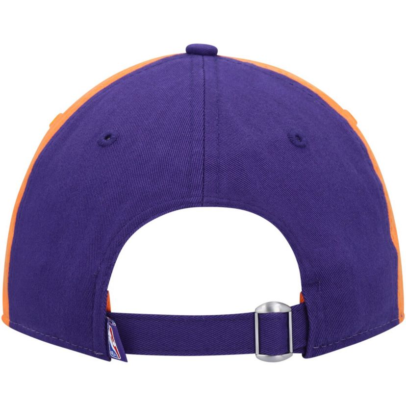 NBA White/Purple Phoenix Suns Back Half 9TWENTY Adjustable Hat