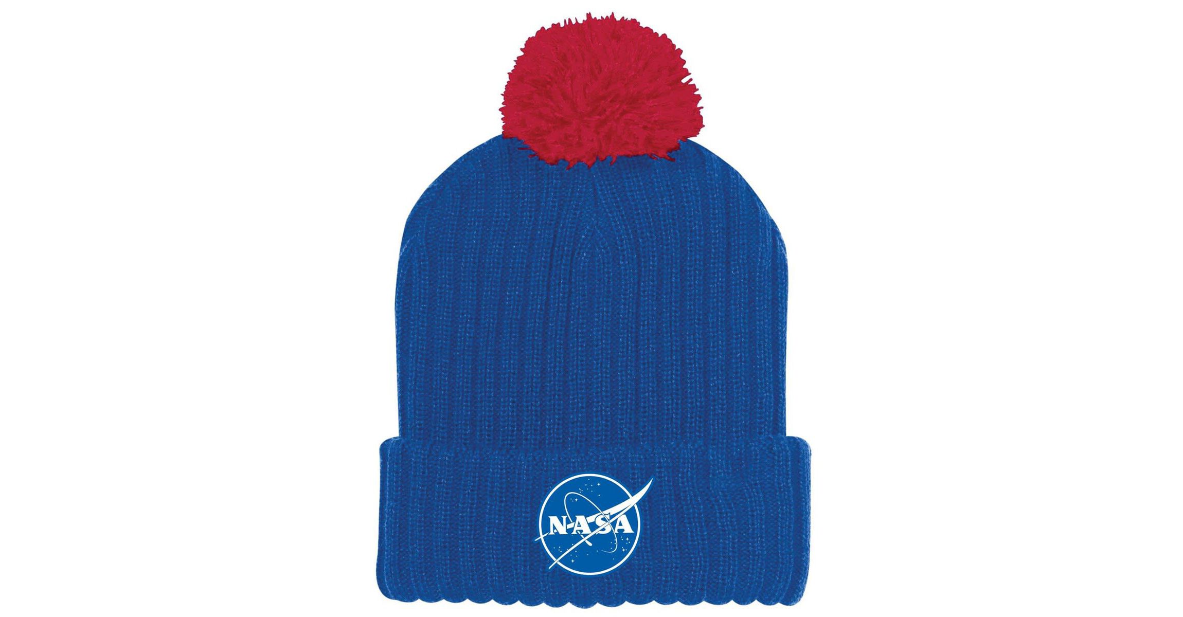 Navy Midshipmen NCAA Under Armour Midshipmen 2022 Special Games NASA Cuffed Knit Hat with Pom