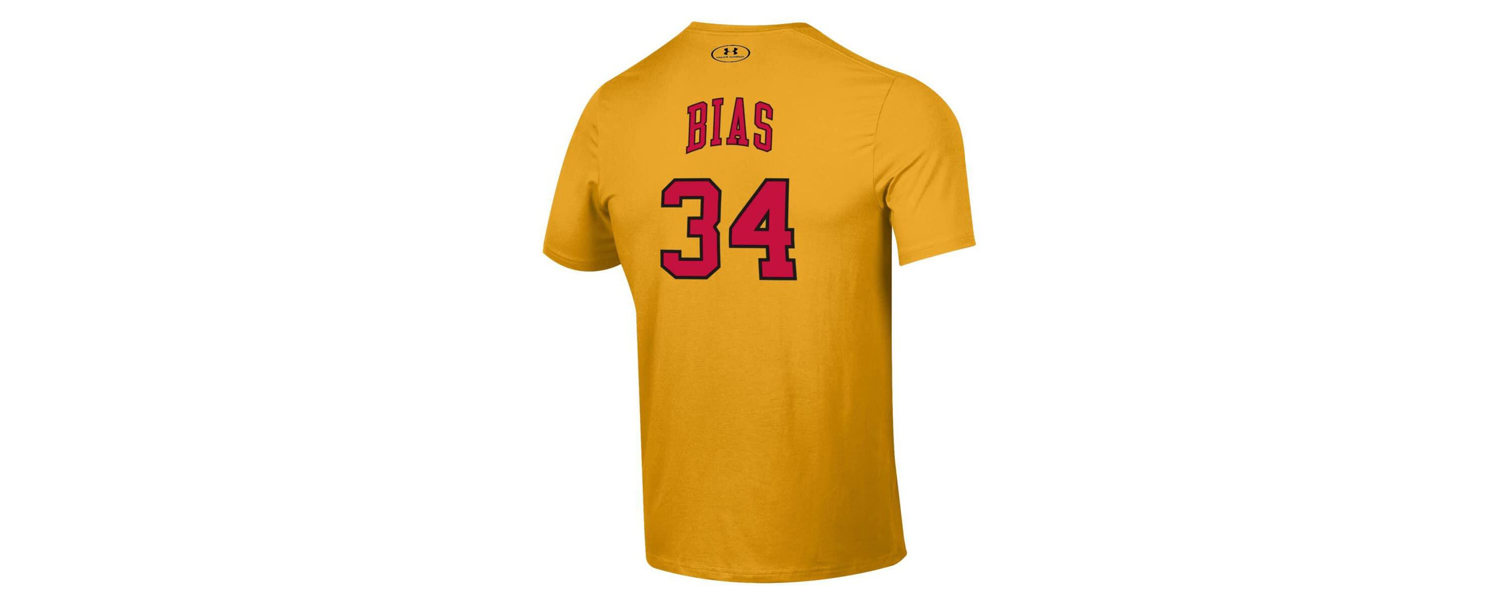 NCAA Under Armour Maryland Terrapins Len Bias Performance T-Shirt