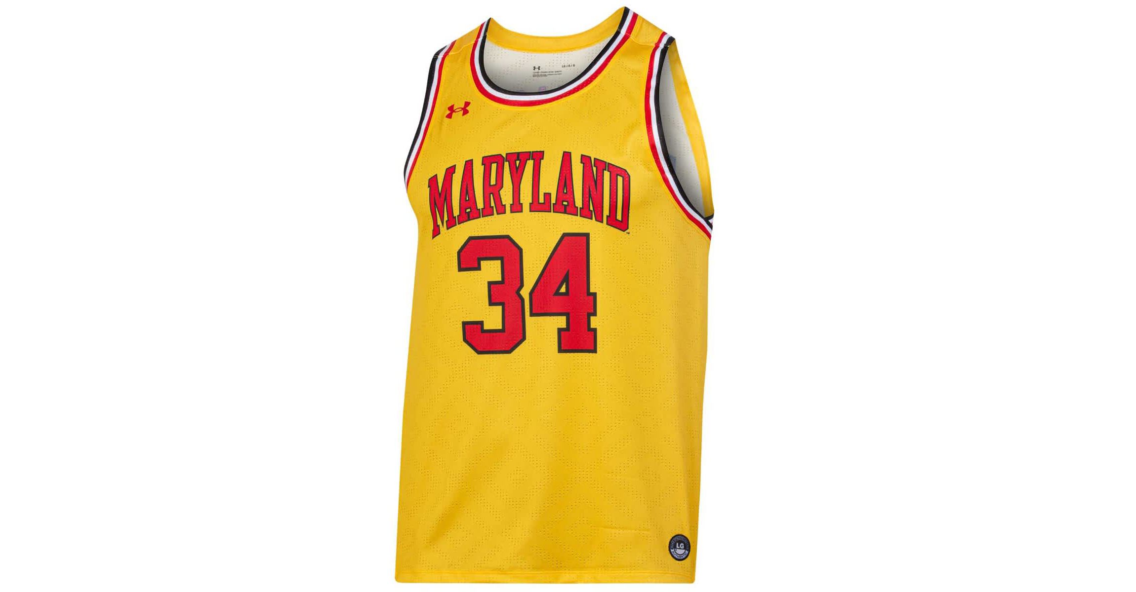 NCAA Under Armour Len Bias Maryland Terrapins Replica Player Jersey