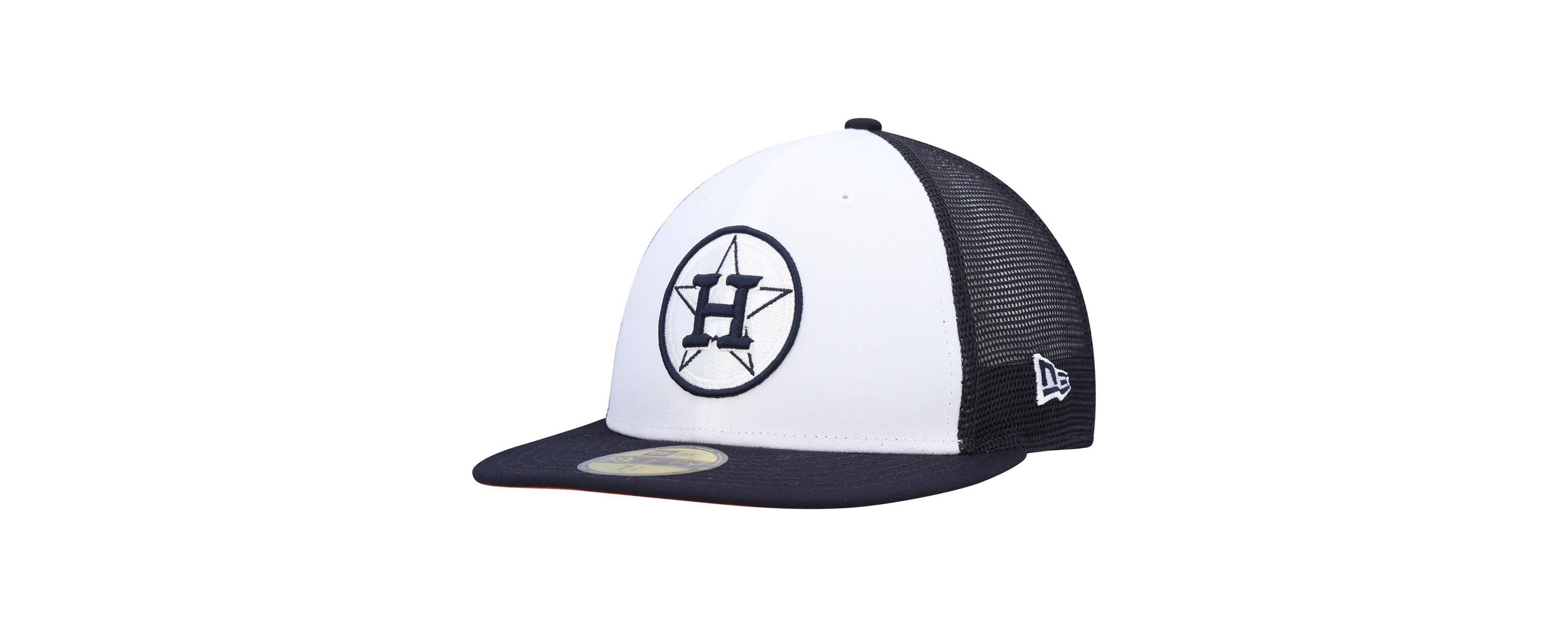 MLB White/Navy Houston Astros 2023 On-Field Batting Practice 59FIFTY Fitted Hat