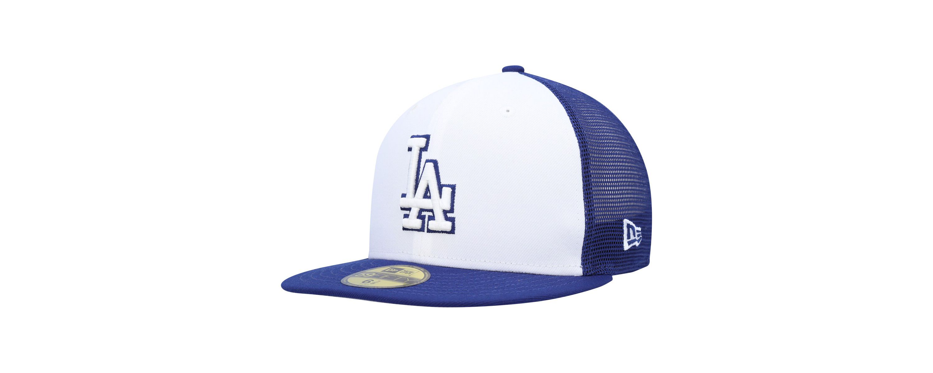 MLB White/Royal Los Angeles Dodgers 2023 On-Field Batting Practice 59FIFTY Fitted Hat