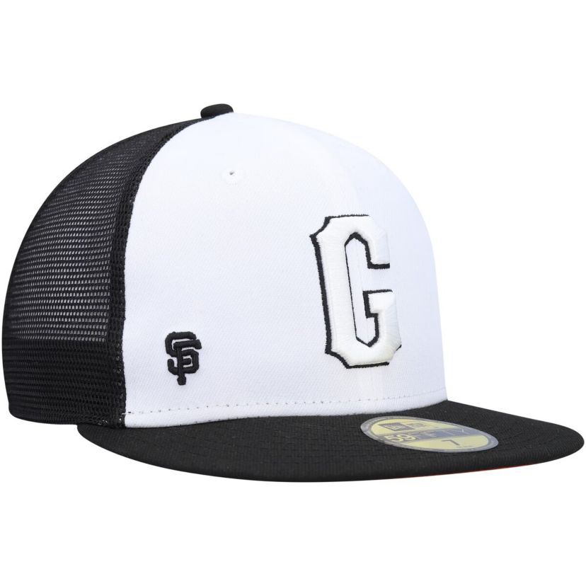 MLB White/Black San Francisco Giants 2023 On-Field Batting Practice 59FIFTY Fitted Hat