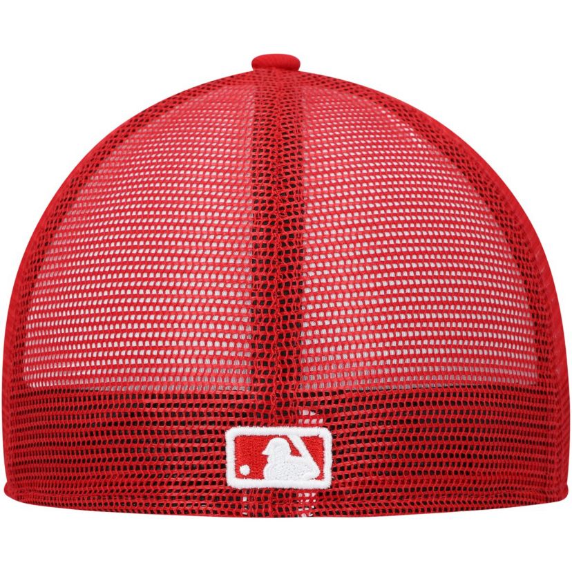 MLB White/Red Washington Nationals 2023 On-Field Batting Practice 59FIFTY Fitted Hat