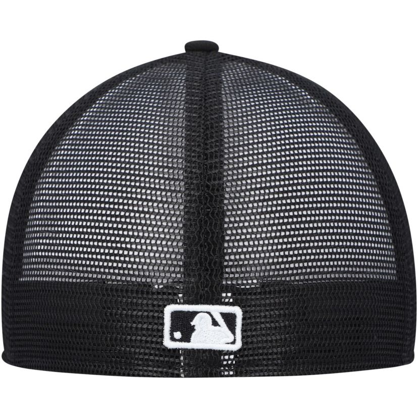 Chicago White Sox MLB White/Black Chicago Sox 2023 On-Field Batting Practice 59FIFTY Fitted Hat