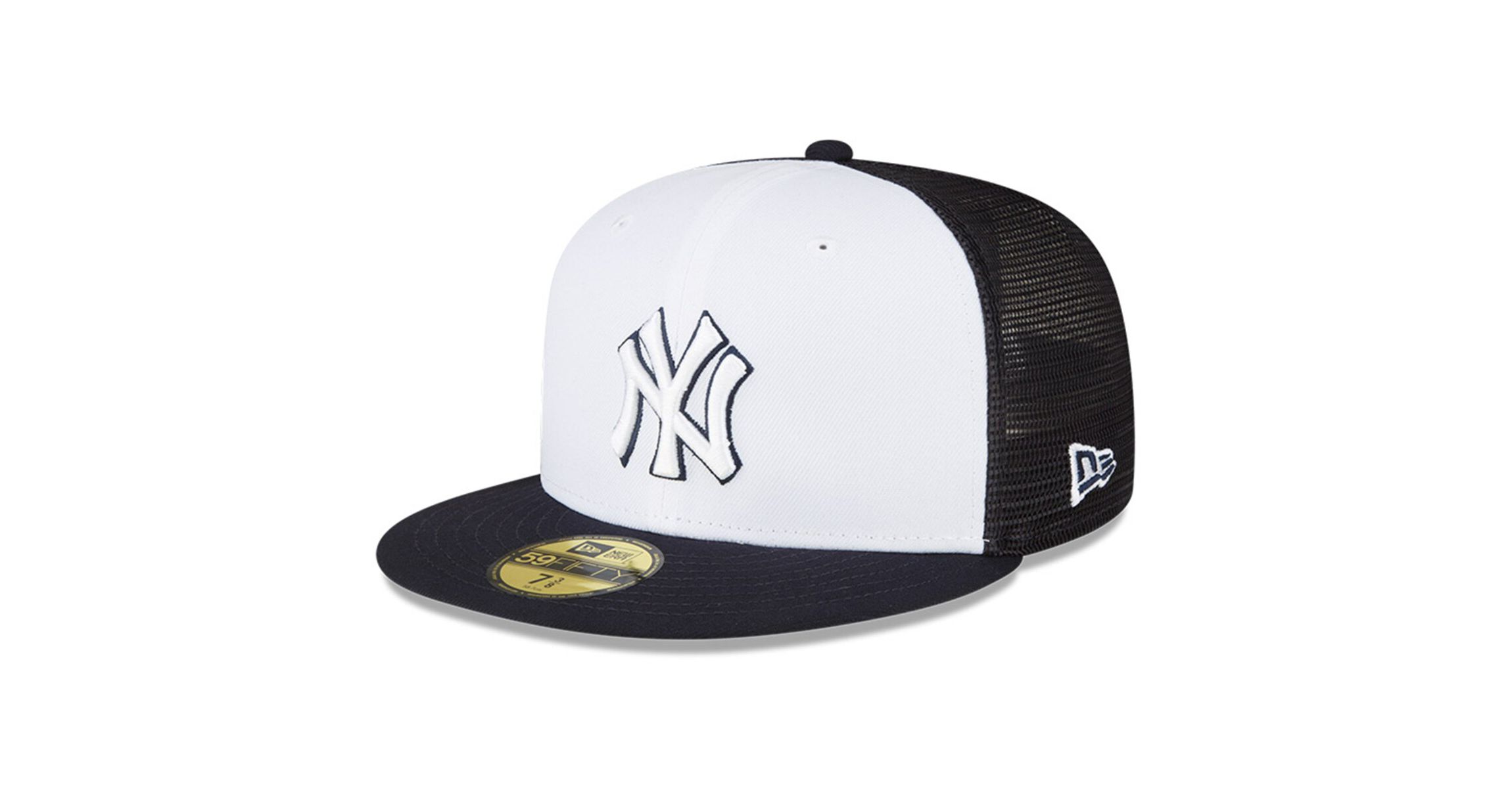 MLB White/Navy New York Yankees 2023 On-Field Batting Practice 59FIFTY Fitted Hat