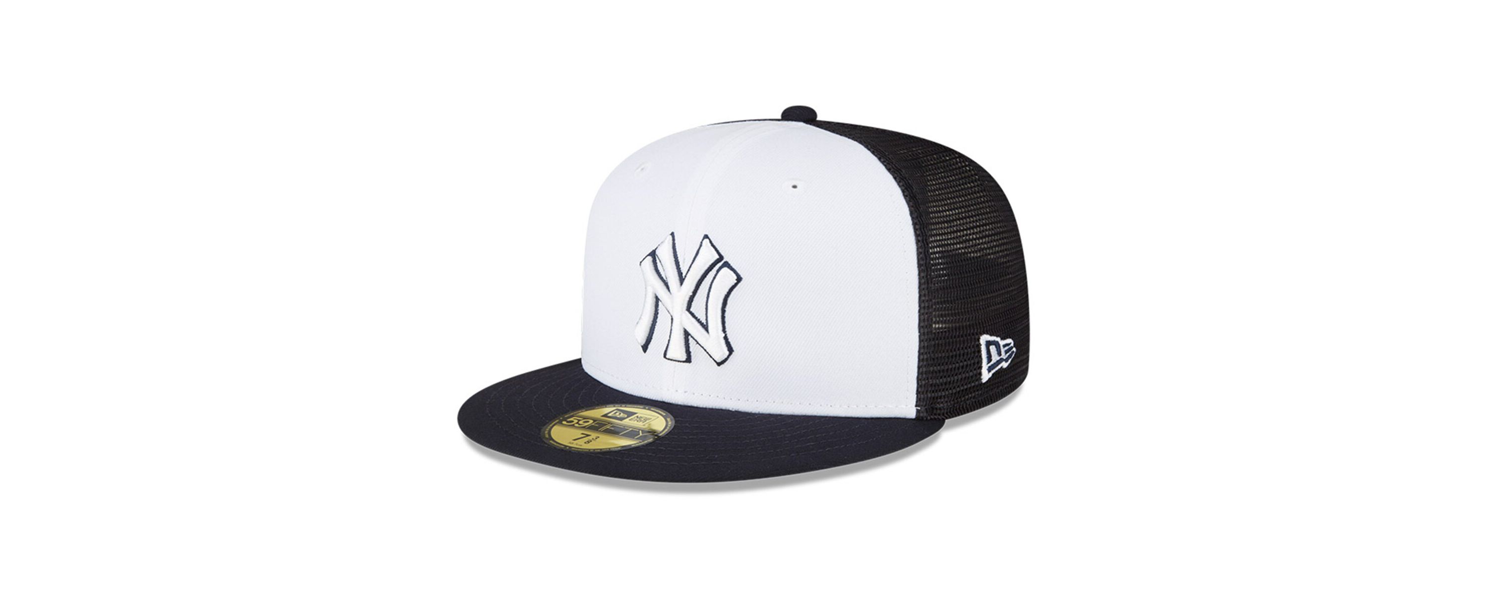 MLB White/Navy New York Yankees 2023 On-Field Batting Practice 59FIFTY Fitted Hat