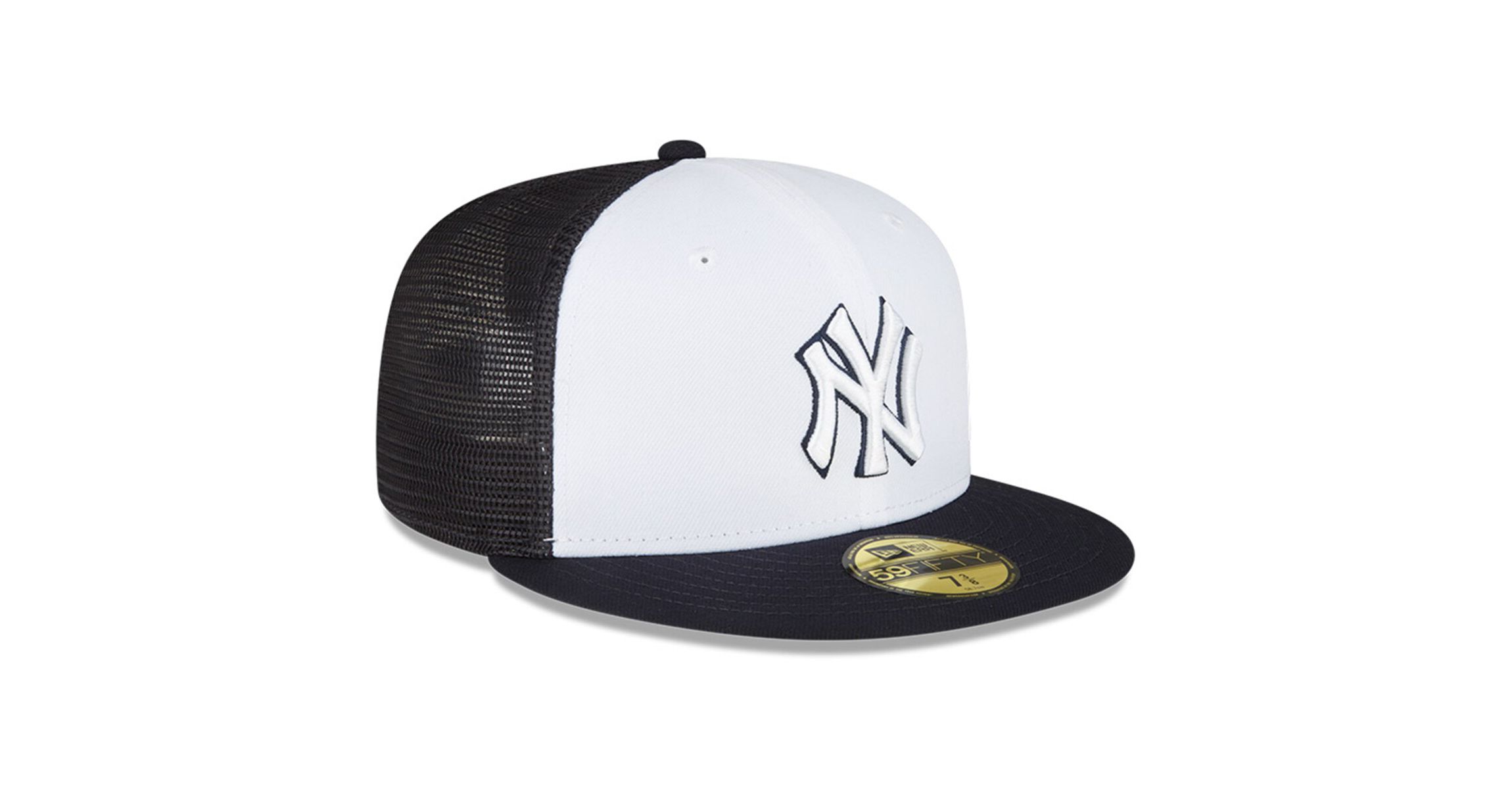 MLB White/Navy New York Yankees 2023 On-Field Batting Practice 59FIFTY Fitted Hat