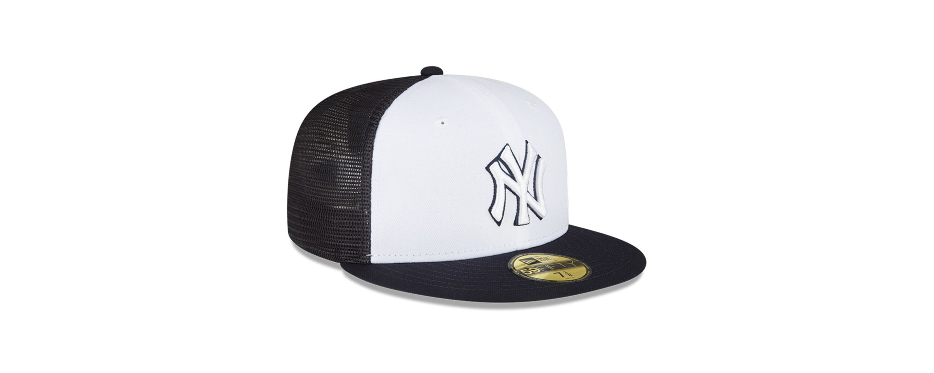 MLB White/Navy New York Yankees 2023 On-Field Batting Practice 59FIFTY Fitted Hat