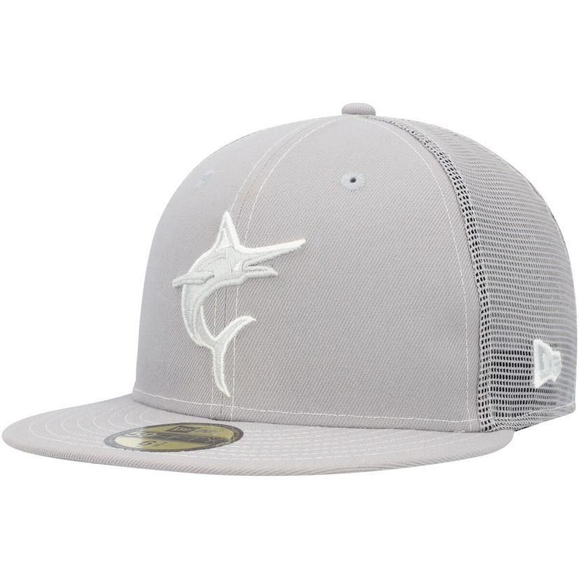 MLB Miami Marlins 2023 On-Field Batting Practice 59FIFTY Fitted Hat