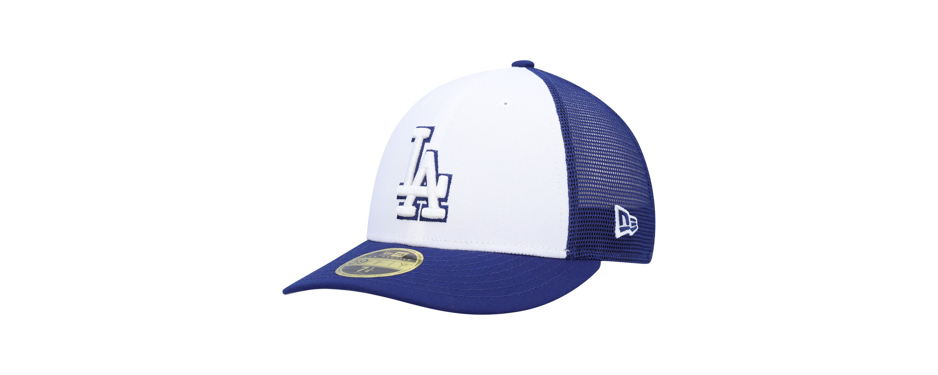 MLB Royal/White Los Angeles Dodgers 2023 On-Field Batting Practice Low 59FIFTY Fitted Hat