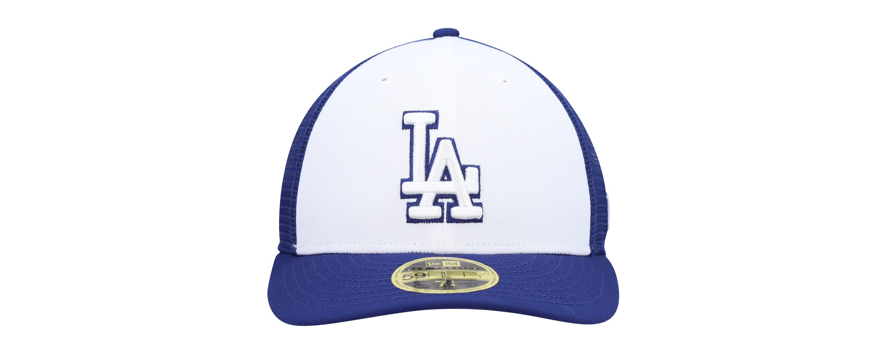 MLB Royal/White Los Angeles Dodgers 2023 On-Field Batting Practice Low 59FIFTY Fitted Hat