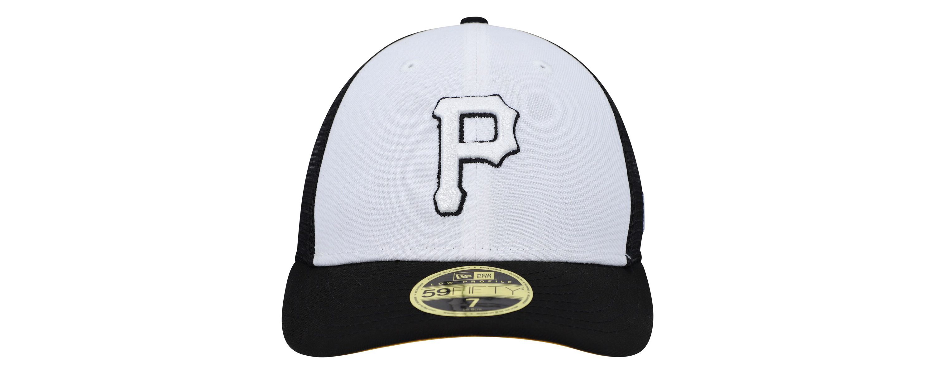 MLB White/Black Pittsburgh Pirates 2023 On-Field Batting Practice Low 59FIFTY Fitted Hat