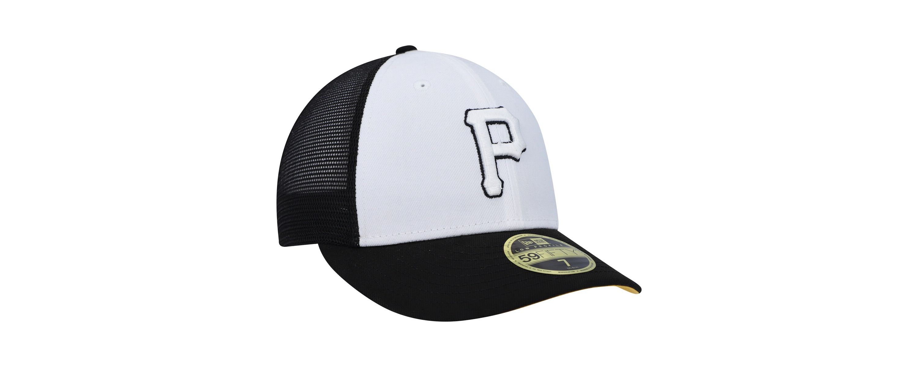 MLB White/Black Pittsburgh Pirates 2023 On-Field Batting Practice Low 59FIFTY Fitted Hat